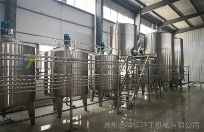 科信定制 全自動 不銹鋼 時產8700瓶維生素飲料生產線設備